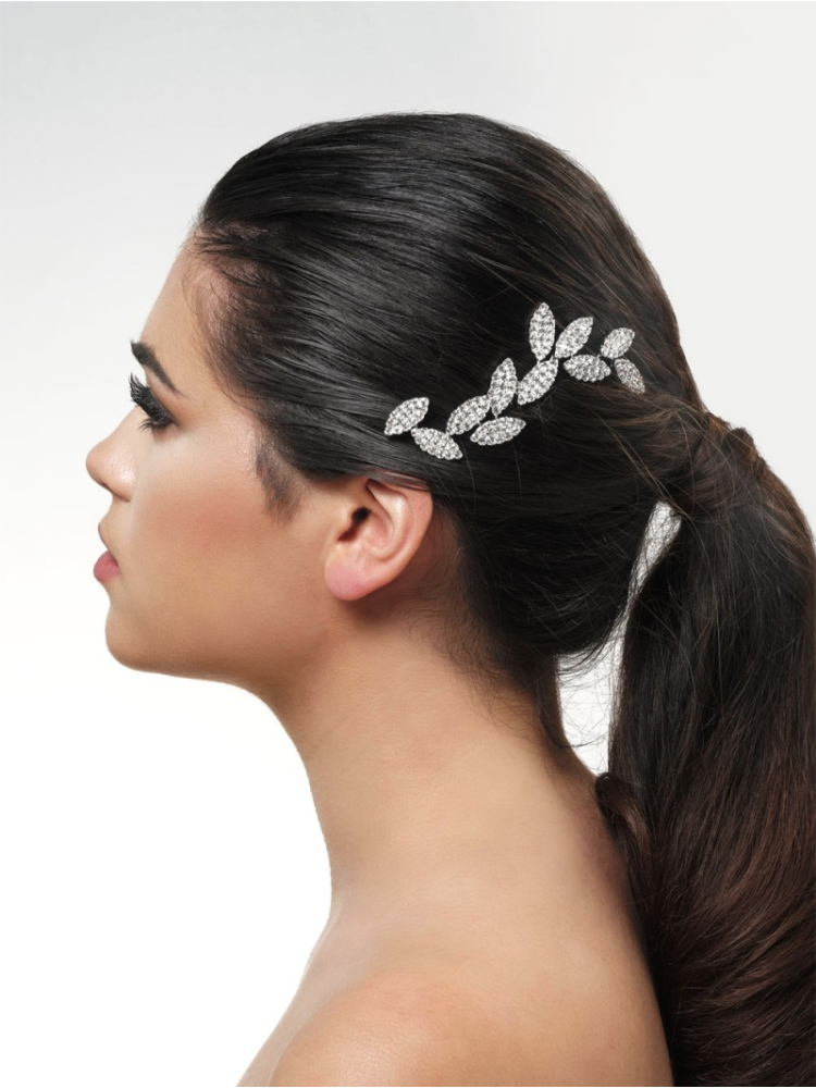 Poirier BB-466 Haarkamm Silber main product photo