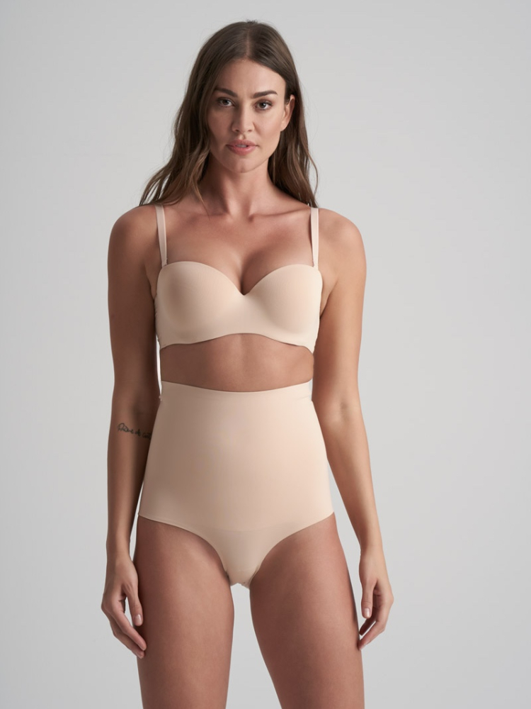 BYE BRA Waist Control High Waist Brief Beigefarben main product photo
