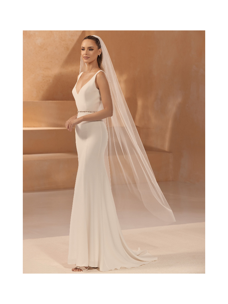 Bianco Evento S481 Schleier - 170 cm main product photo