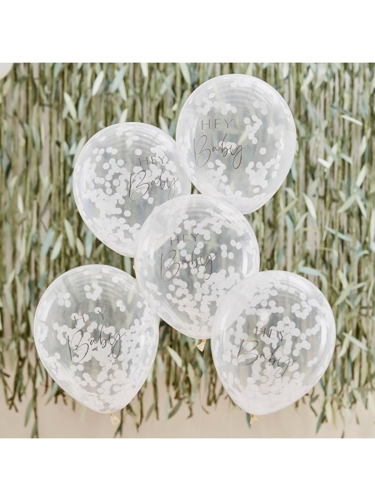 Ginger Ray BAB-125 Botanical Baby Konfetti-Ballons main product photo