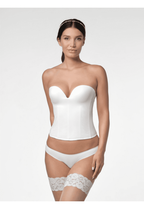 Poirier 18-300 Korsett Seamless Ivory