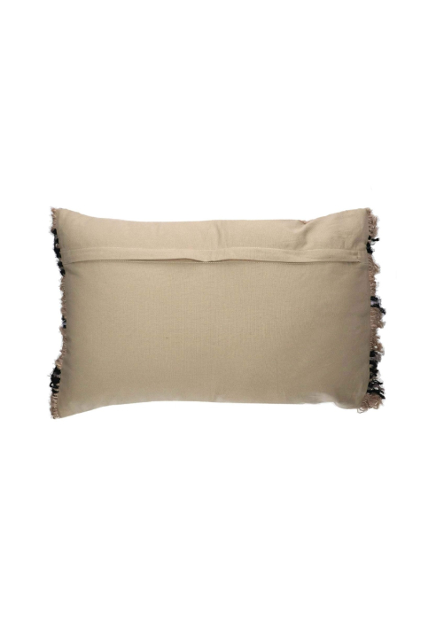 Pomax - RAIA - Kissen - Baumwolle - L 60 x B 40 cm - Beige