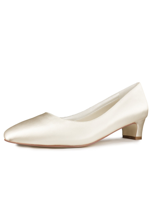 White Lady 935 Ivory Brautschuhe ()