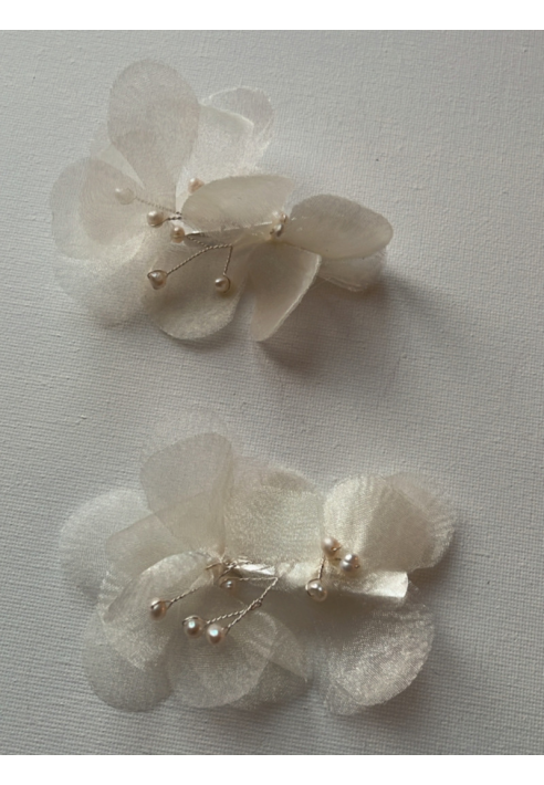 Sally Jane Bridal Florence Haarspeld Zilver