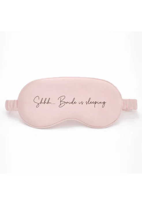 Schlafmaske für die Braut "Shhh... Bride is sleeping" ()