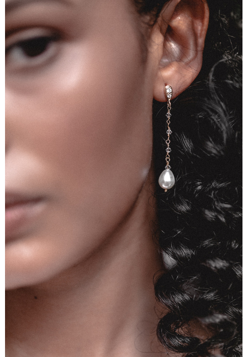 Juvelan Just Married Ohrringe