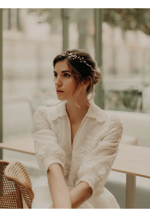 Lizeron Leo Tiara Weiß ()