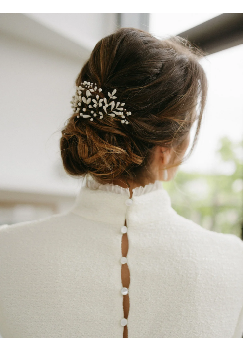 Lizeron Marthe Haarkamm Weiß