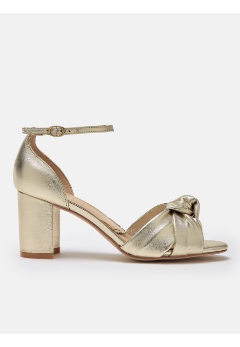 Rachel Simpson Minnie Brautschuhe Gold ()