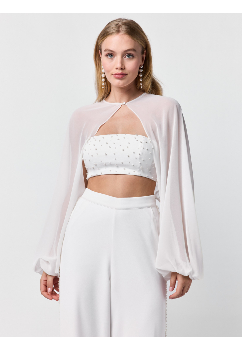 Poirier ST-75322 Strickjacke  Chiffon ()