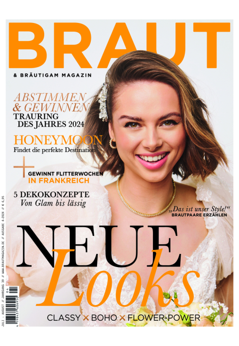 Braut & Bräutigum Hochzeitszeitung Ausgabe Juli - August 2024