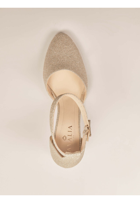 Avalia Vera Brautschuhe Glitzer
