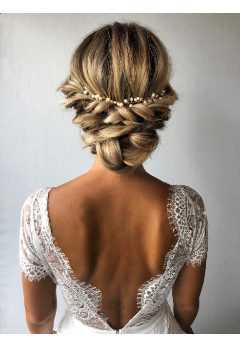 Sally Jane Bridal Dinja Haarschmuck Silber ()