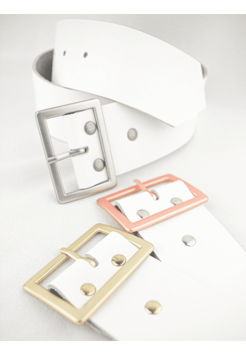 Forever & Eva G1005 Leder Gürtel Gold