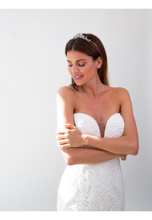 Abrazi Eden Tiara Silber