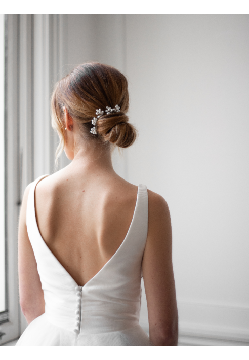 Abrazi Perla Haarnadeln Silber ()