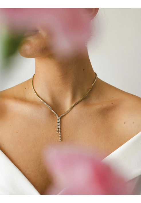 Abrazi Jet Kette Gold