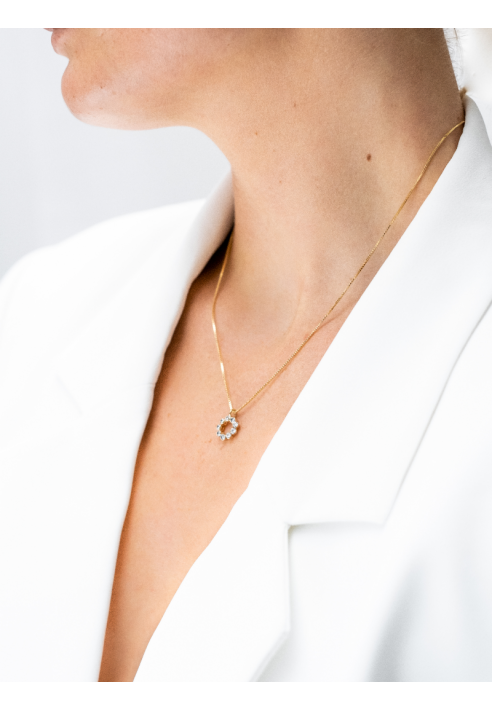 Abrazi Callie Kette Gold 42cm