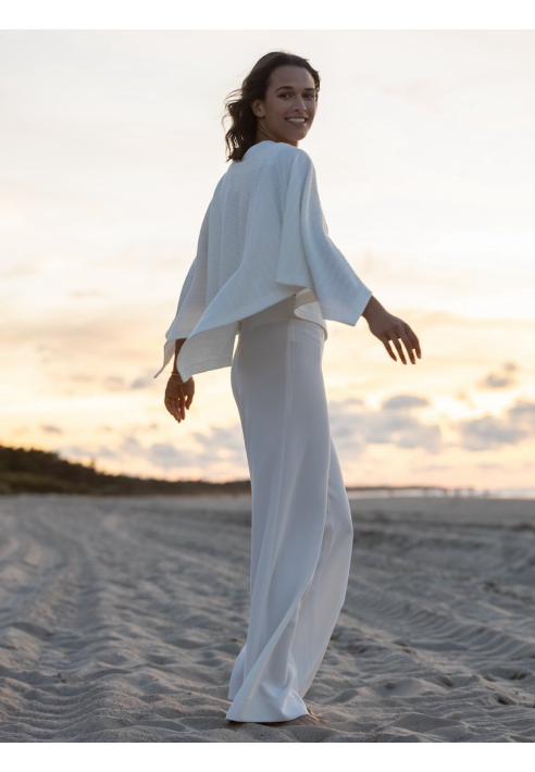 Novias Erin Pullover Stola Elfenbein