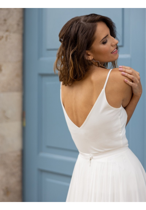 Novias Tara Top Elfenbein