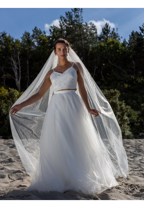 Novias Estefania Schleier - 270 cm