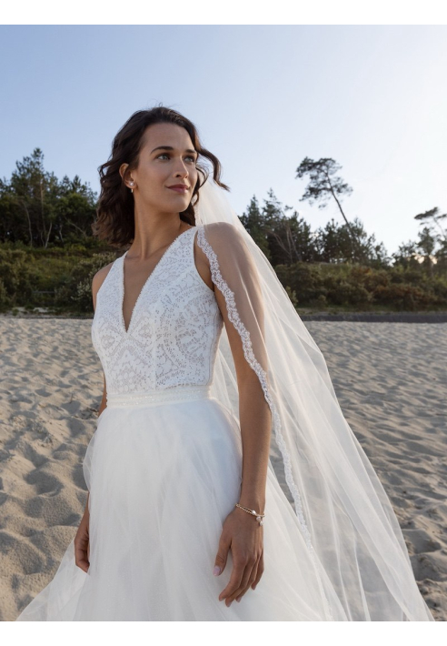 Novias Estelle Schleier - 270 cm