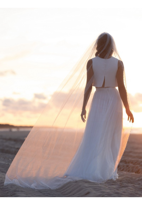 Novias Eugenie Schleier - 270 cm