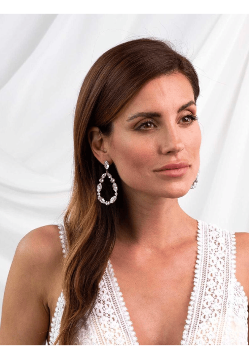 Abrazi Jane Swarovski Ohrringe Silber ()