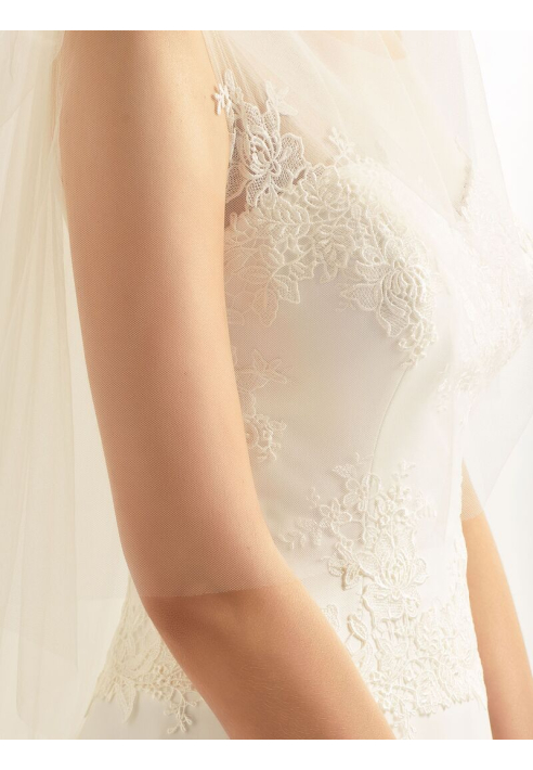 Bianco Evento S251 Schleier - 220/80 cm