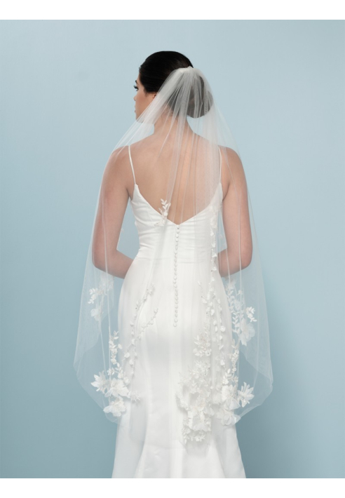 Poirier S411-120-1-Soft Schleier - 120 cm