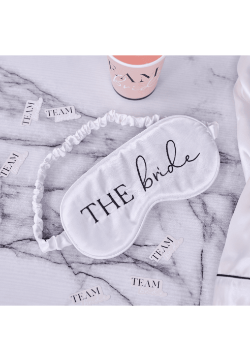 Ginger Ray TH-129 Schlafmaske Weiß ()