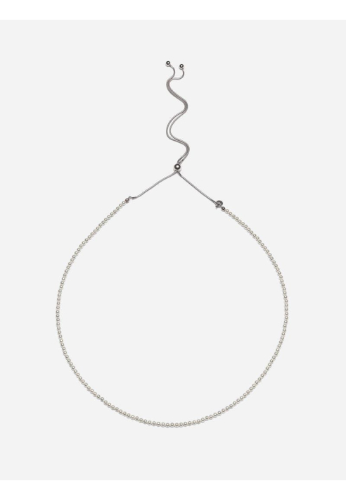 Abrazi Jorja Perle Kette Silber ()