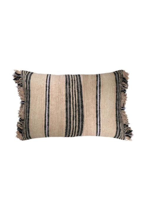 Pomax - RAIA - Kissen - Baumwolle - L 60 x B 40 cm - Beige ()