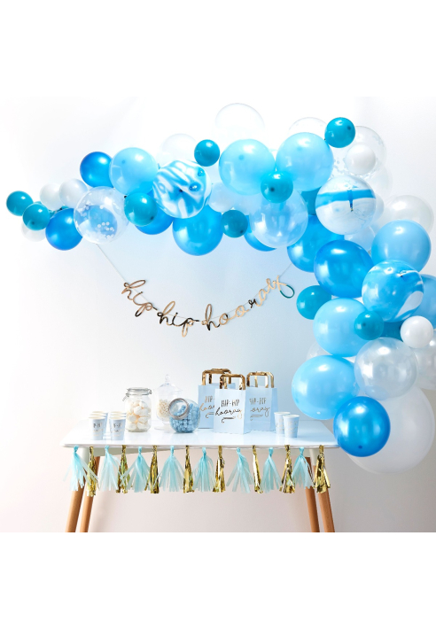 Ginger Ray BA-308 Blauer Ballonbogen