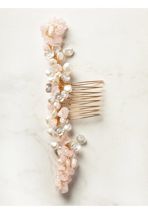 Sally Jane Bridal Gaia Haarkam Gold