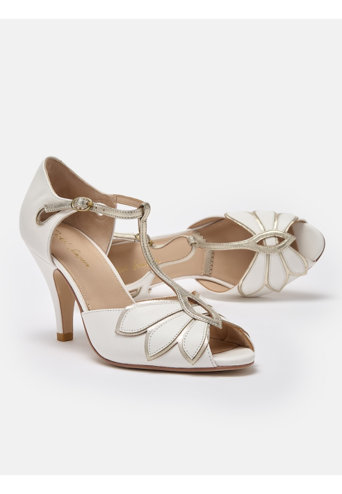Rachel Simpson Mimosa Brautschuhe Ivory