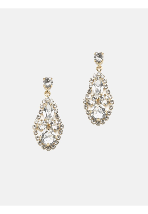 Abrazi Adele Swarovski Ohrringe Gold ()