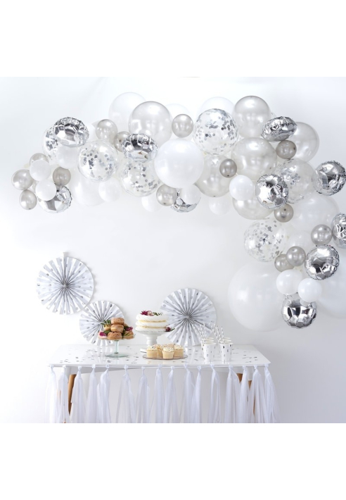 Ginger Ray Silberner Ballonbogen BA-302 ()