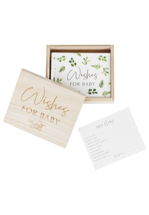 Ginger Ray Botanical Baby Shower Wunschkarten