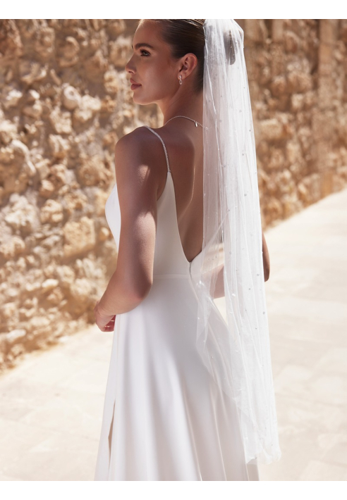 Bianco Evento S497 Schleier - 110 cm ()