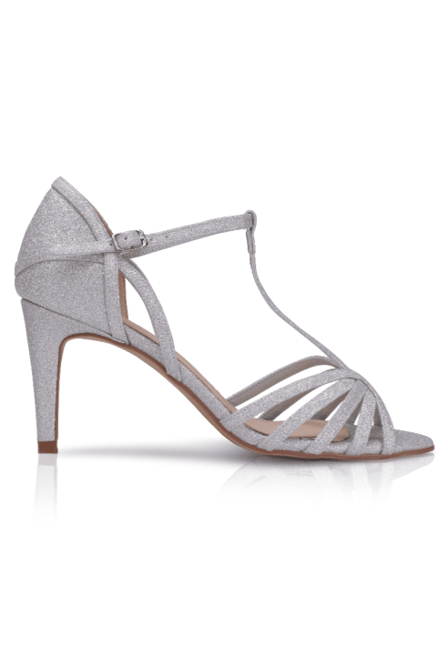 The Perfect Bridal Company Bryony Brautschuhe Silber ()
