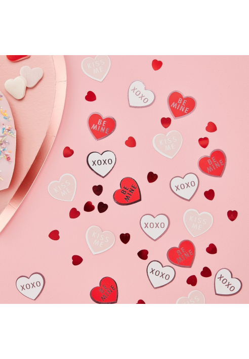 Ginger Ray VA-901 Be My Valentine Konfetti Herzen ()