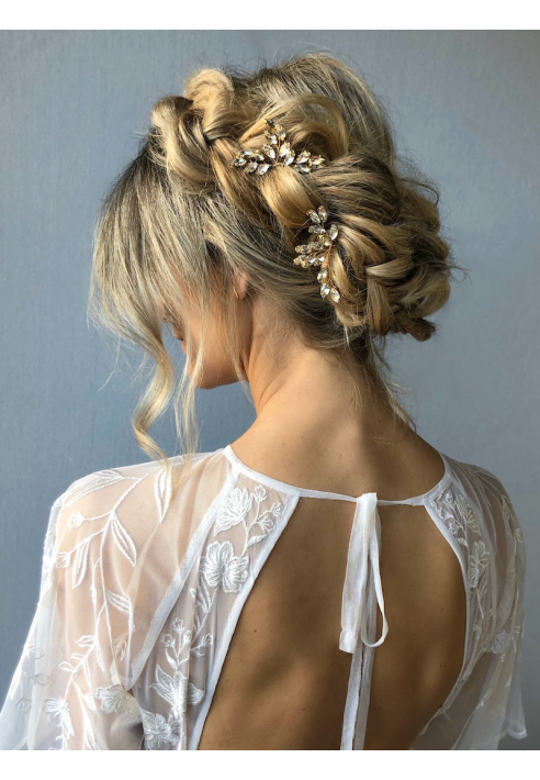 Sally Jane Bridal Esther Haarspeld Gold ()