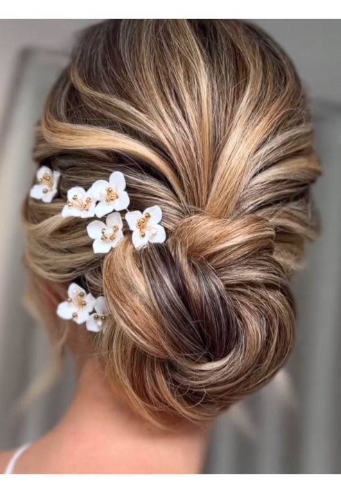 Sally Jane Bridal Fay Haarspeld Gold ()