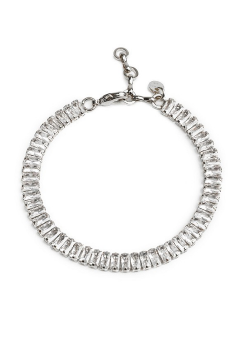 Abrazi Baguette Armband Silber ()