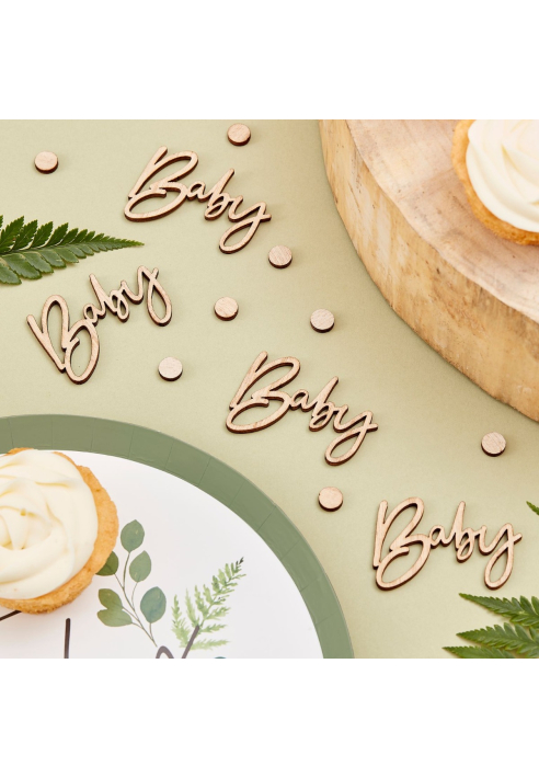 Ginger Ray BAB-121 Botanical Baby Tischkonfetti