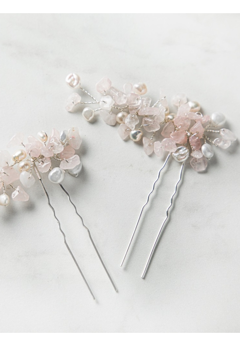 Sally Jane Bridal Natalie Haarspeld Zilver