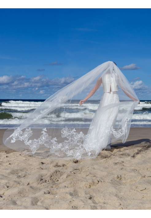 Novias Euphorie-Schleier - 270 cm