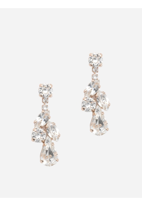Abrazi Zoe Swarovski Ohrringe Rose