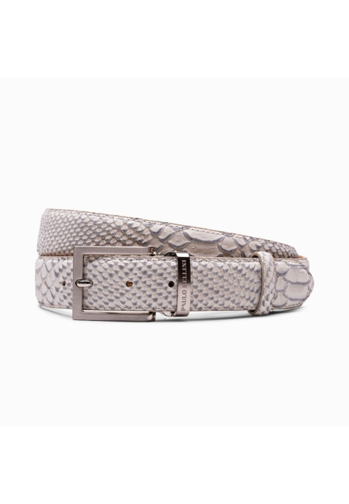 Paulo Bellini Anaconda Gürtel Taupe